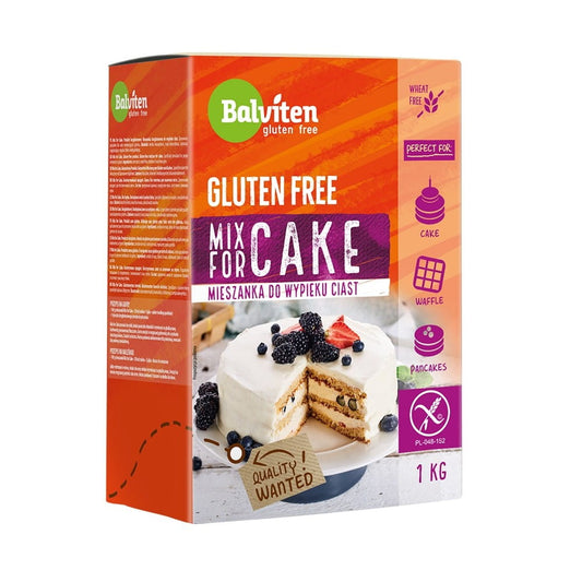 Glutenfreie Backmischung von BALVITEN, 1000 g, mit Mehl, ideal zum Backen von glutenfreien Broten und Kuchen