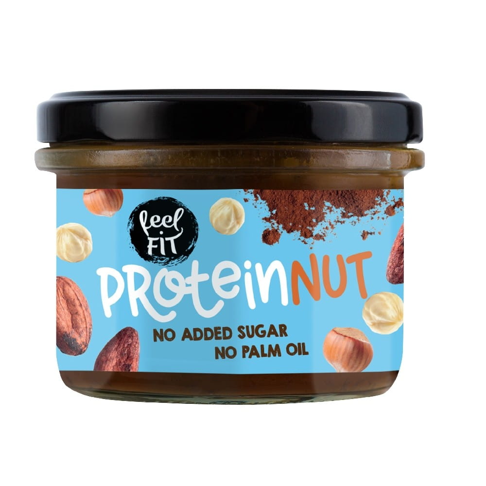 Schokoladencreme mit Haselnüssen ohne Zucker 200 g FEELFIT
