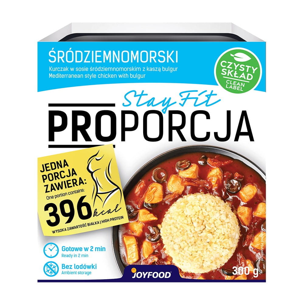 Hühnchen in mediterraner Soße mit Bulgur und Gemüse 300 g