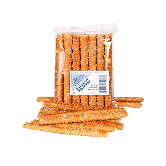 Firmensticks 100 g von STEMA, in einer Packung, mit bunten, essbaren Dekorationssticks für Kuchen und Backwaren.