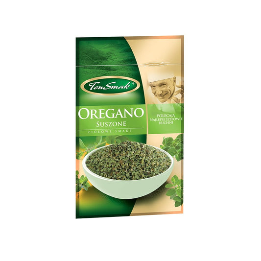 Getrockneter Oregano von TEN SMAK, 10 g, frischer italienischer Geschmack, getrocknete Kräuter in praktischer Verpackung