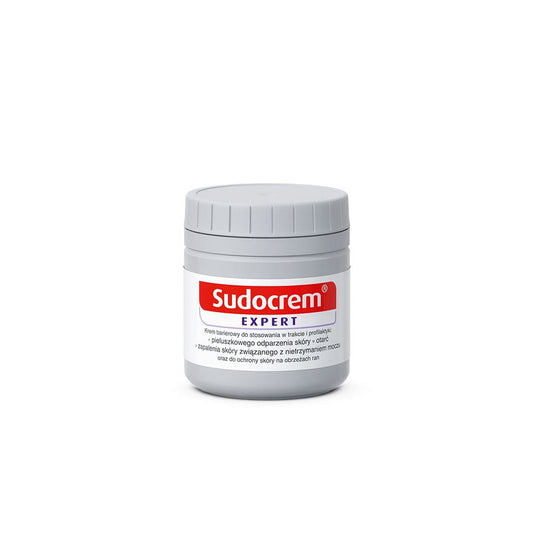 Teva Expertencreme gegen Windelausschlag mit SUDOCREM, 60 g, cremige Textur, für empfindliche Babyhaut, auf einem weißen Hintergrund