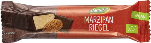 Marzipanriegel mit Zartbitterschokolade BIO 40 g DENNREE