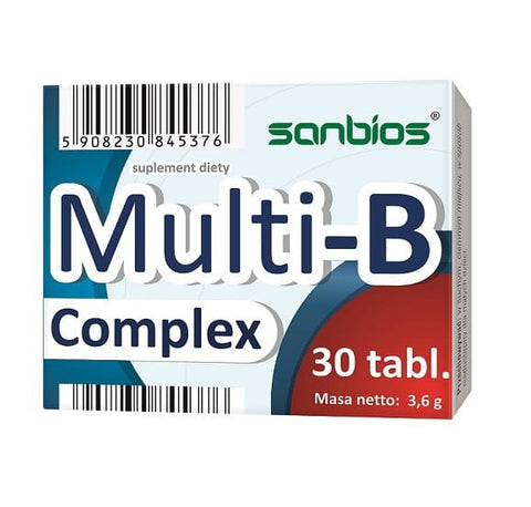 Multi - B - KOMPLEX 30 Tabletten SANBIOS
