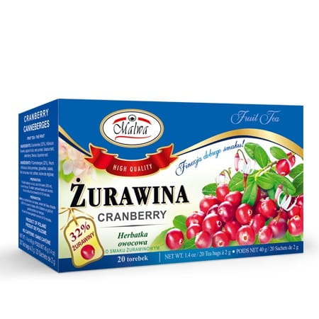 Cranberry Tee 20 x 2g fix MALWA