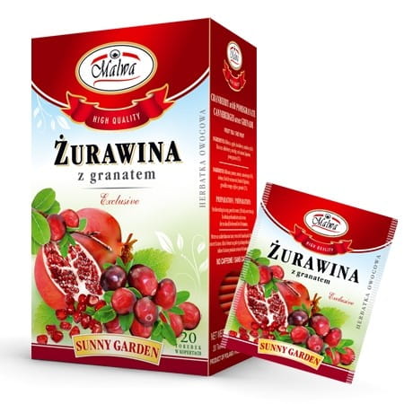 Cranberry-Granatapfel-Tee 20 x 2g MALWA
