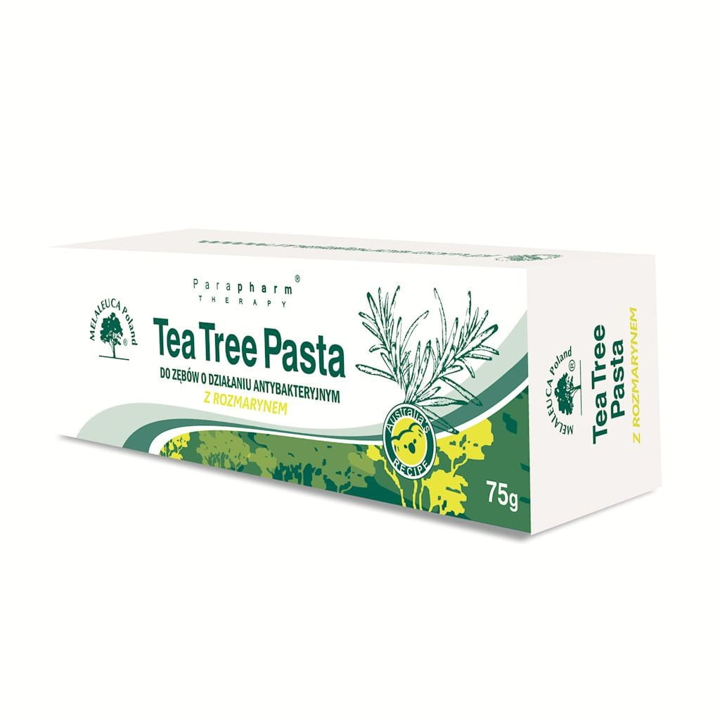 Teebaum-Zahnpasta mit Rosmarin antibakteriell (ohne Fluorid) 75g MELALEUCA