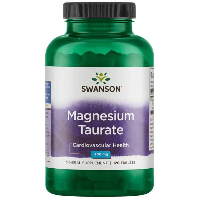 Magnesiumtaurat 100 mg 120 tabl. - SWANSON Magnesiumtaurat Gambar utama produk
