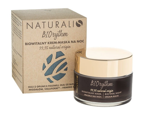 Biorythm Biovital Creme - Nachtmaske mit Feigenopuntienöl 50ml NATURALIS