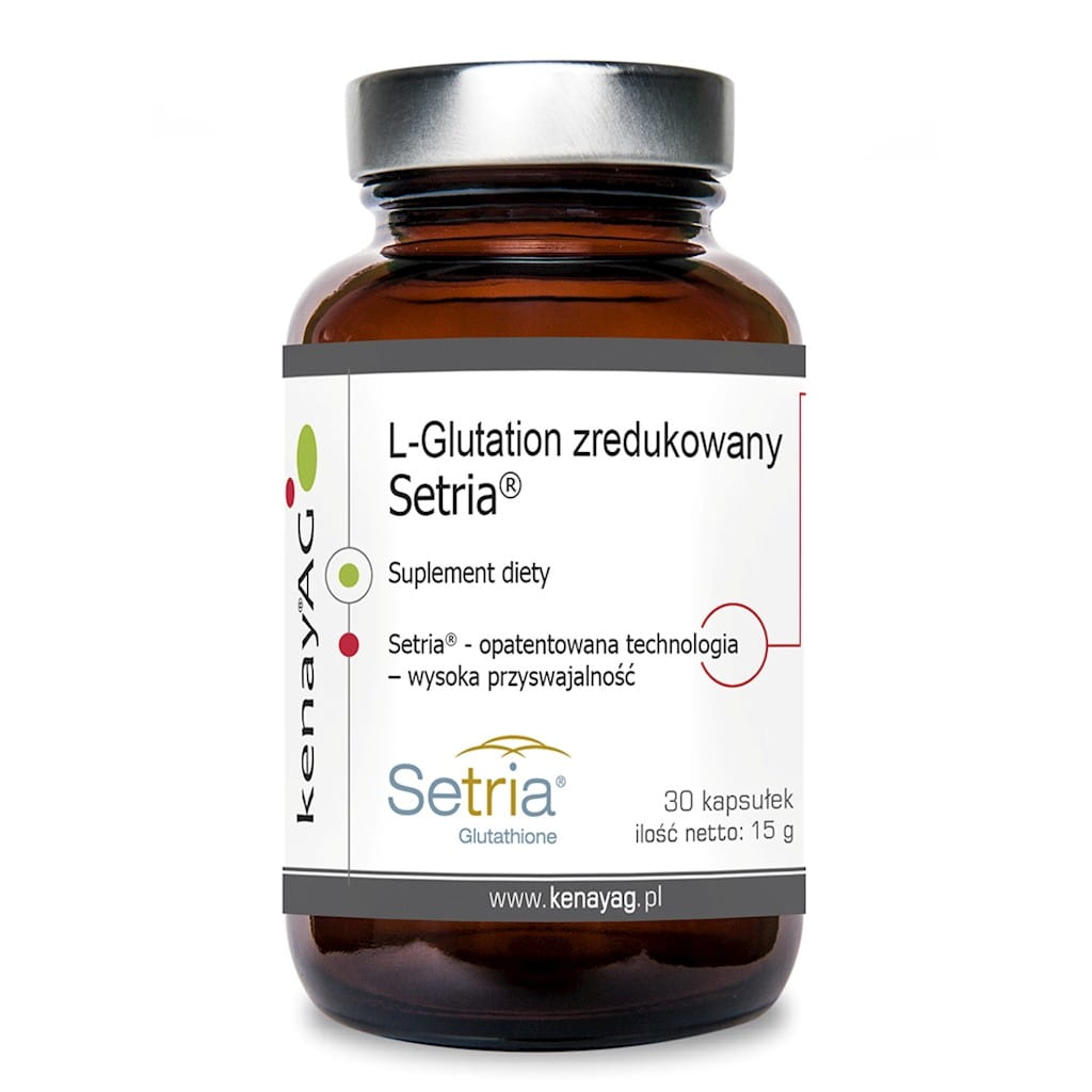 L - Glutathion reduzierte Setria 500 mg 30 Kapseln KENAY