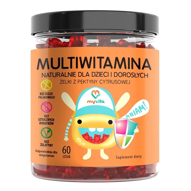 Multivitamingelees mit Zitruspektin 60 St - MYVITA Hover Image