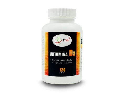 Vitamin D3 120 tablets 2,000ui - VIVIO