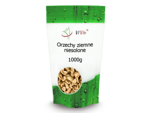 Arašidy nesolené 1000g - VIVIO