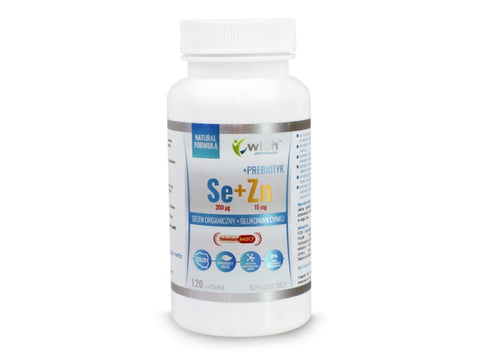 Selenio Orgánico 200 mcg + Zinc 15 mg - 120 Cápsulas. DESEO