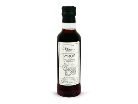 Jarabe de frambuesa con jengibre 200ml ETERNO