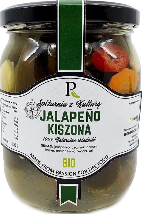 Pickled Jalapeno 300 g - Speisekammer mit Kultur - Biogo.de