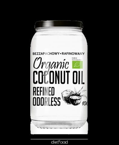 Rafinovaný kokosový olej 1000ml EKO DIÉTA - JEDLO