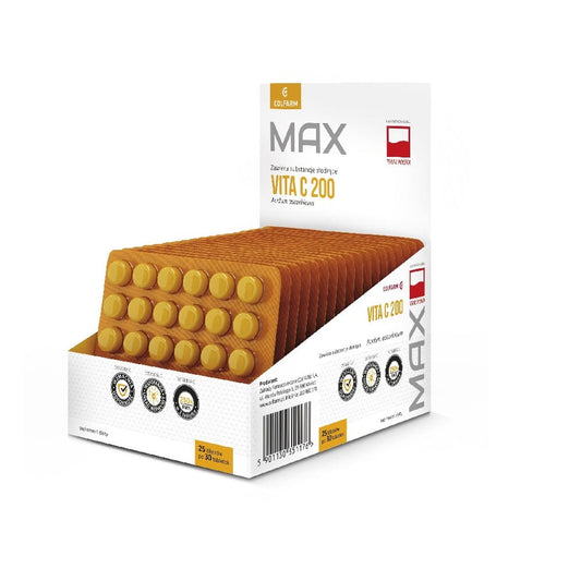 Vitamin C200 - Blister mit 30 COLFARM-Tabletten - Biogo.de