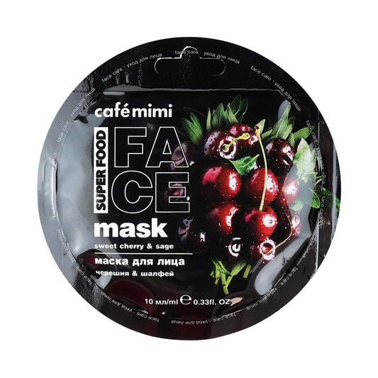 Gesichtsmaske Kirsche & Salbei 10 ml CAFEMIMI - Biogo.de