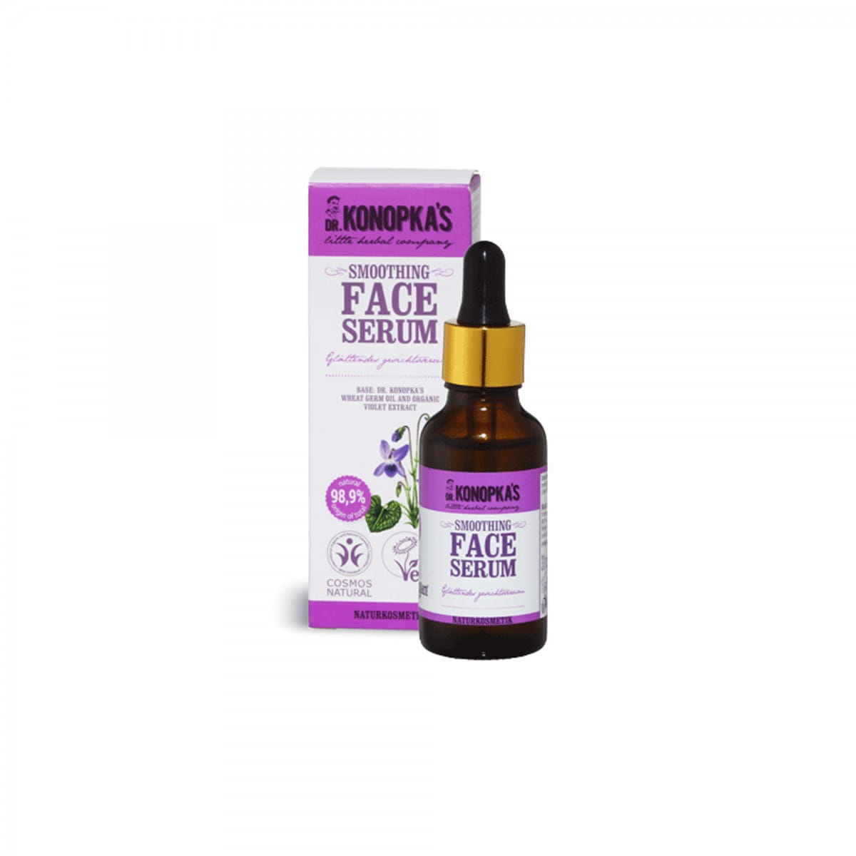 Glättendes Gesichtsserum 30 ml - Biogo.de
