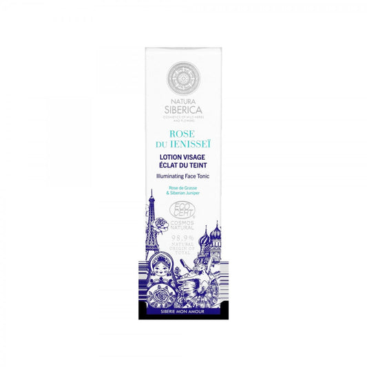 Aufhellendes Gesichtswasser von EUROBIO LAB in 200 ml Flasche, zeigt das Produkt in einer eleganten Verpackung.