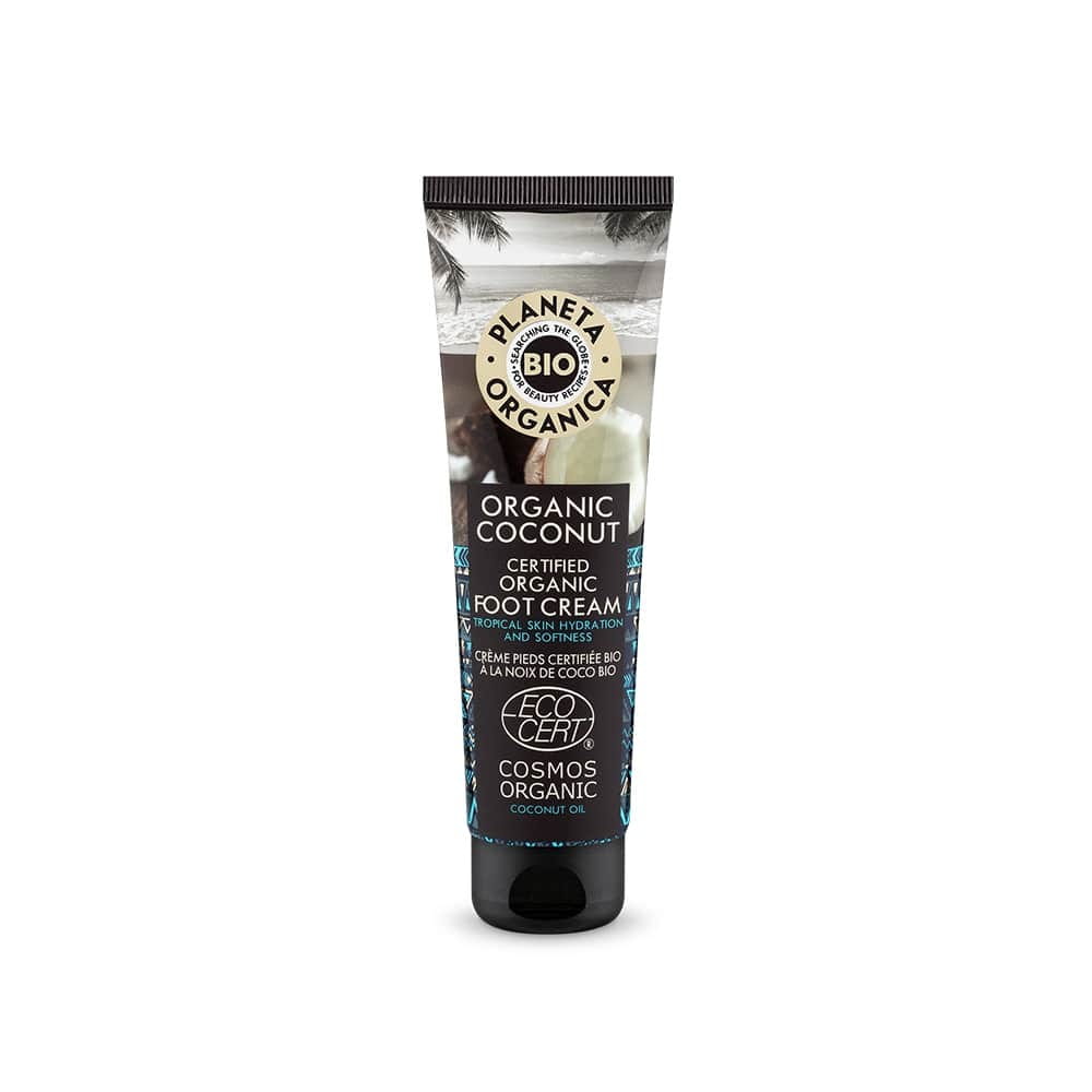 Crème pieds hydratante - lissante coco bio 75 ml