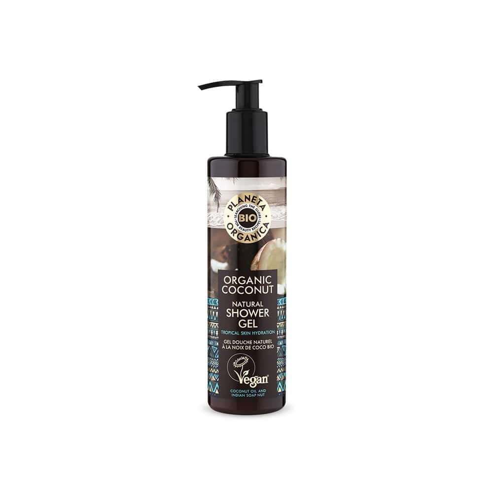 Feuchtigkeitsspendendes Bio-Kokos-Duschgel 280 ml