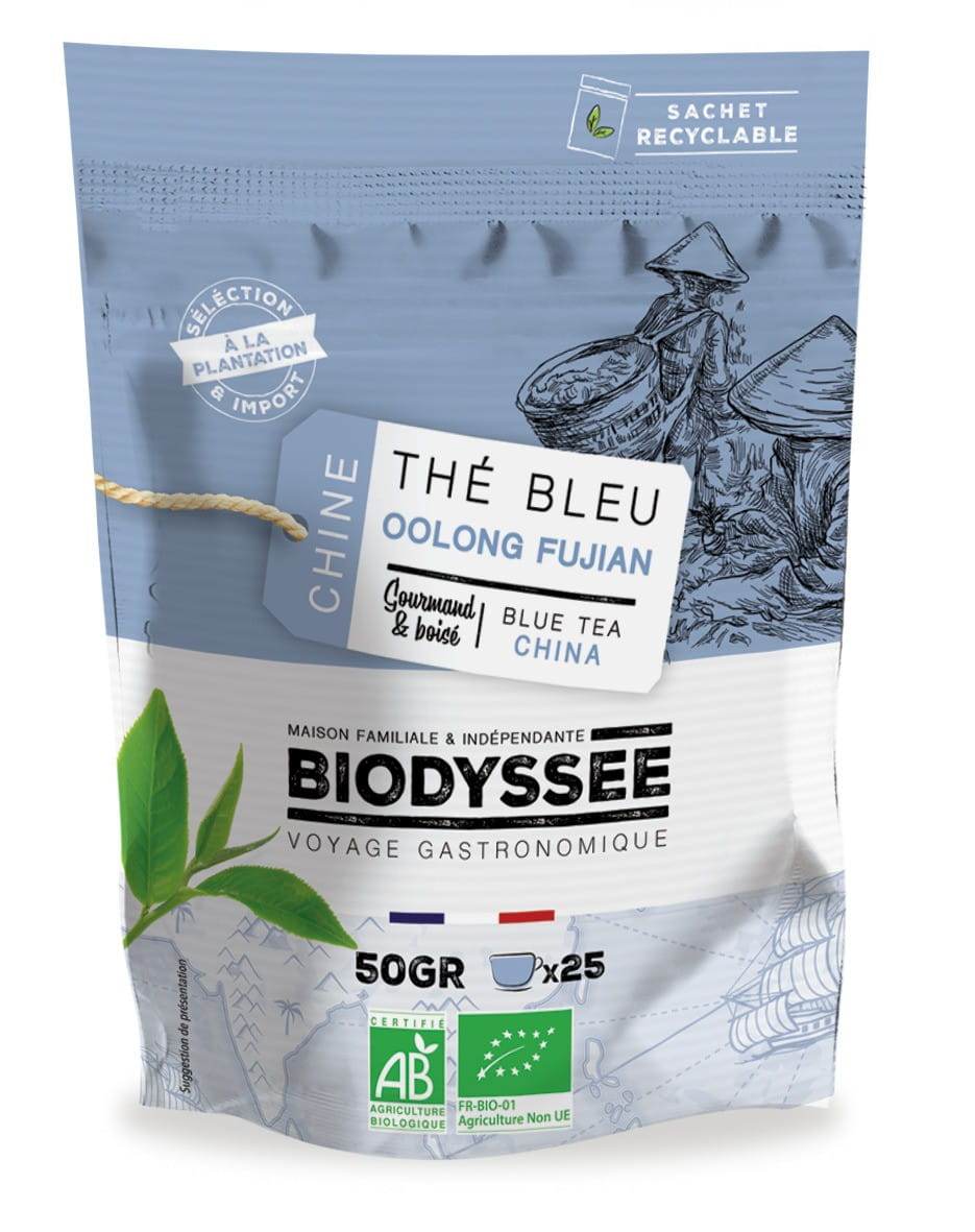 Oolong Fujian blauer Tee 50g ECO BIODYSSEE