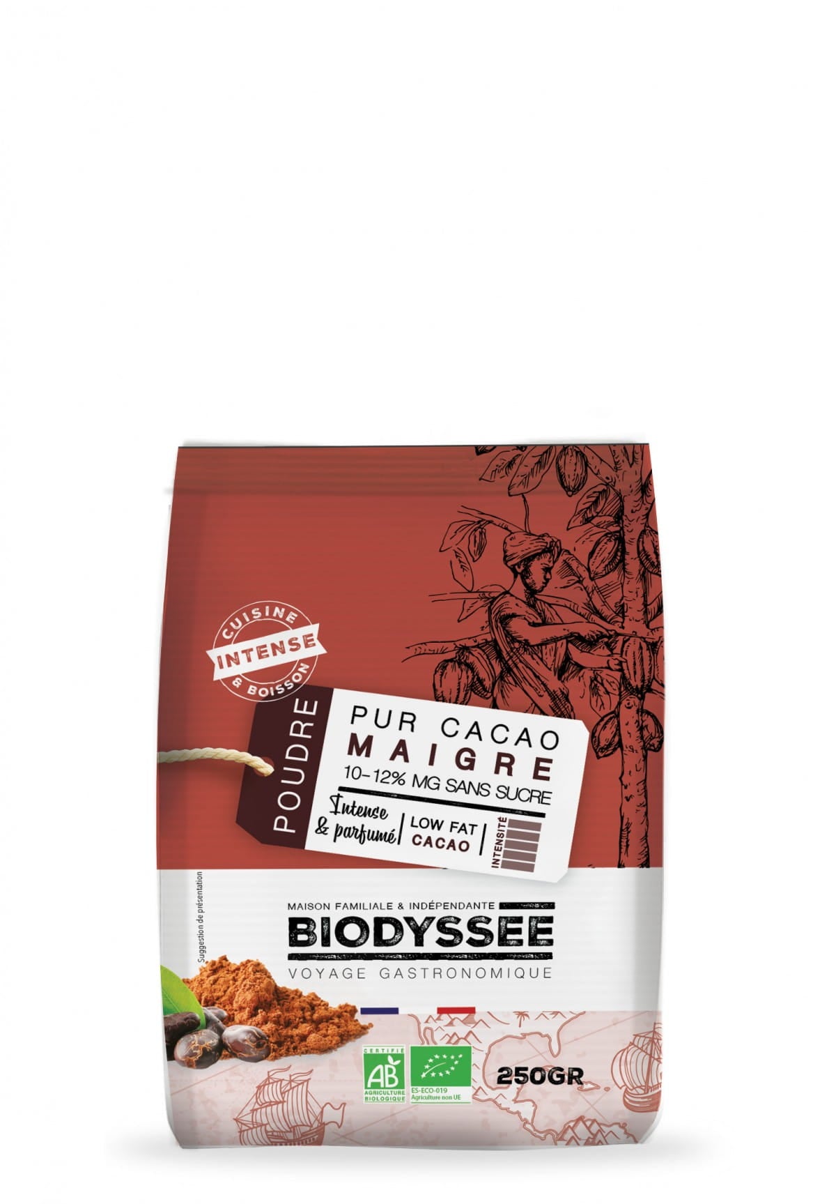 Cocoa 250g ECO BIODYSSEY