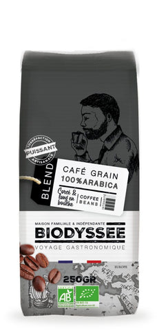 100% silná zrnková káva Arabica 250 g ECO BIODYSSEE