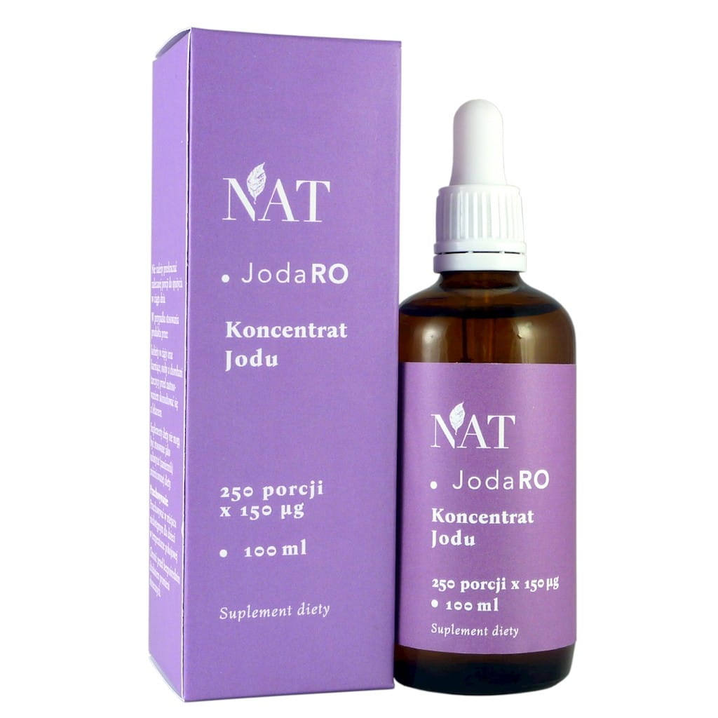 Concentrado de yodo jodaro 150 mcg 100 ml (250 porciones) NAT