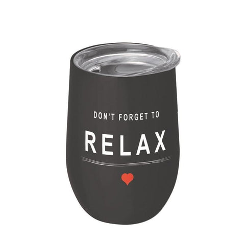 N'oubliez pas de vous détendre mug inox 420 ml - CHIC - MIC