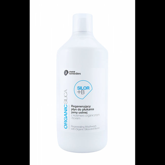 Silor + B regenerierendes Mundwasser mit organischem Silizium und Bor 1000ml INVEX REMEDIES Hover Image