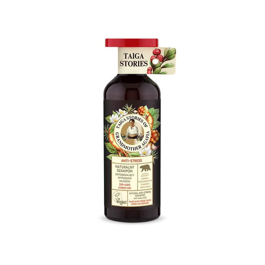 Sibirisches Ginseng Haarshampoo von EUROBIO LAB, 500 ml Flasche mit Shampoo und Ginseng-Extrakt, für kräftiges Haar