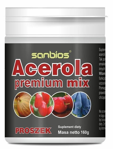 Acerola Premium Mix prášok 160g SANBIOS