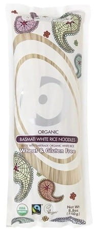 Pasta (weißer Basmati-Nudelreis) glutenfrei BIO 250 g - KING SOBA - Biogo.de