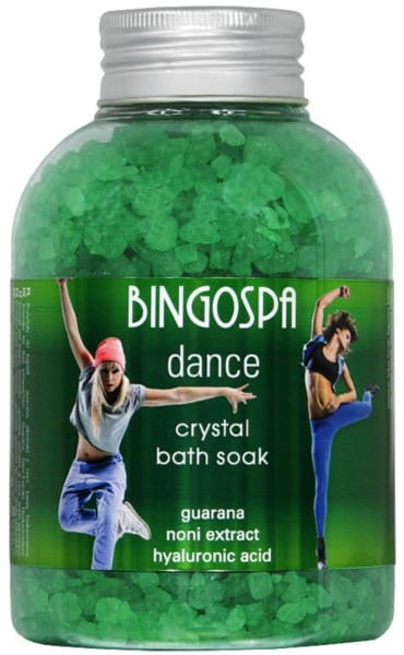 BINGO SPA Badekristalle mit Guarana, 650 g, entspannendes Badewasser, natürliche Inhaltsstoffe, belebendes Dufterlebnis
