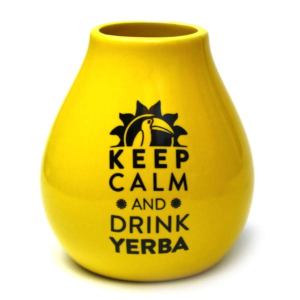 Luka Yellow 350 ml ceramic jar