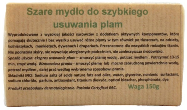 Seife zur schnellen Fleckentfernung 150 g CARMEN - Biogo.de Hover Image