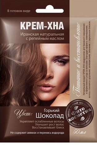 Cremige Henna-Schokolade 50ml FITOKOSMETIK - Biogo.de