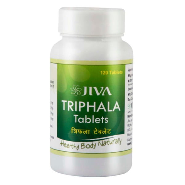 Triphala 120 tab. Reinigung des Darms JIVA AYURVEDA - Biogo.de
