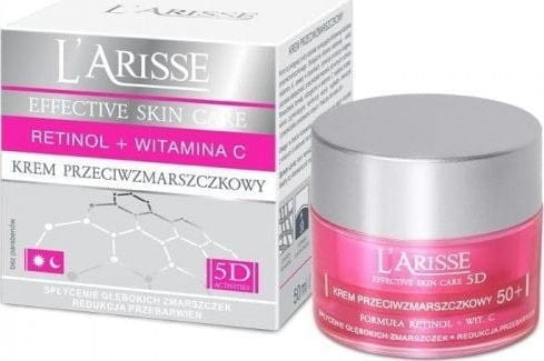 5j l'arisse crème 50+ au rétinol et vitamine C - AVA