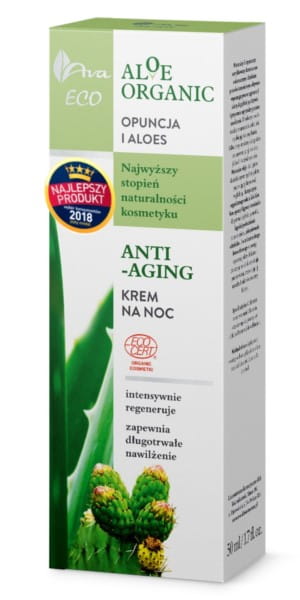 Aloe Bio-Nachtcreme 50 ml spendet Feuchtigkeit - AVA - Biogo.de