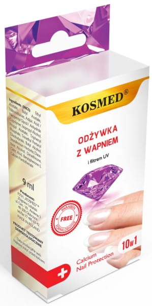 Cuidado de uñas con calcio 9 ml KOSMED