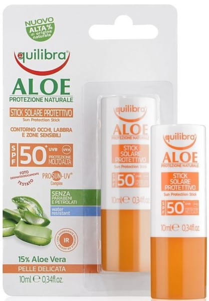 Stick solaire SPF 50 + UVA UVB EQUILIBRA