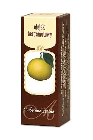 Ätherisches Bergamotteöl in 10 ml Flasche von PROFARM, zeigt die klare Flüssigkeit in einer dunklen Glasflasche.