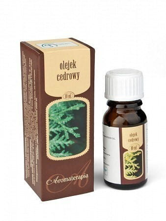 Zedernöl 10ml von PROFARM, naturreines ätherisches Öl, für Virusinfektionen, Flasche mit Tropfverschluss, biologisches Produkt