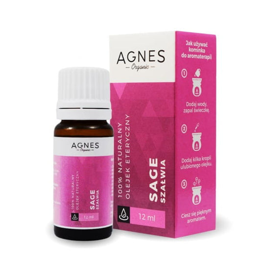 Ätherisches Salbeiöl von biogo in einer 12 ml Flasche, zeigt die Flasche auf einem weißen Hintergrund.