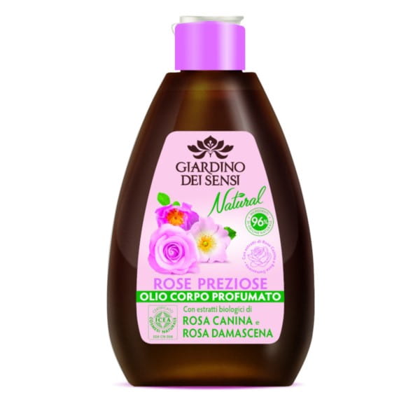 Aceite corporal perfumado rosa GIARDINO