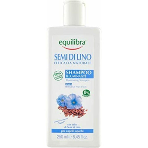 Brightening shampoo with linen 250 ml EQUILIBRA